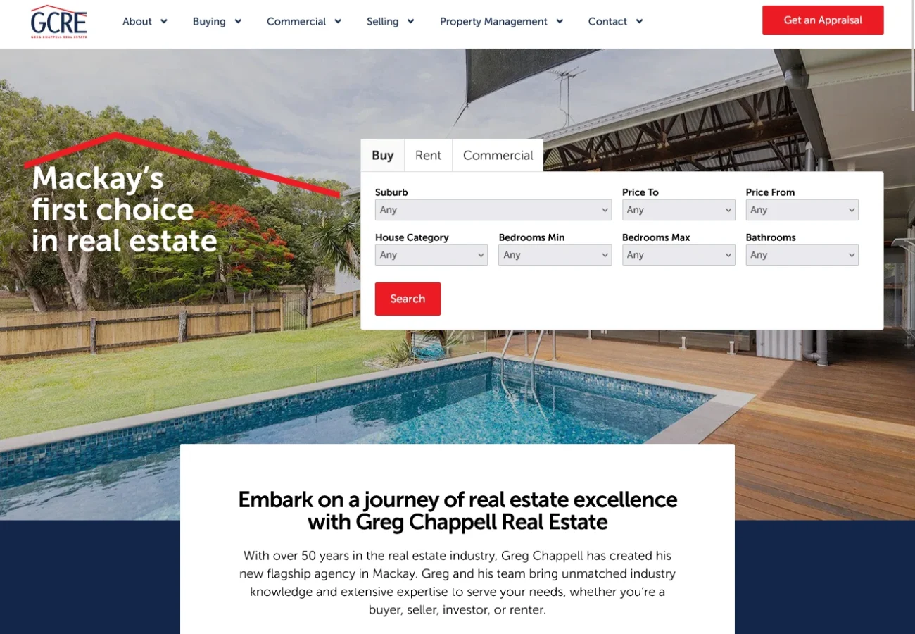 New website design gcremackay