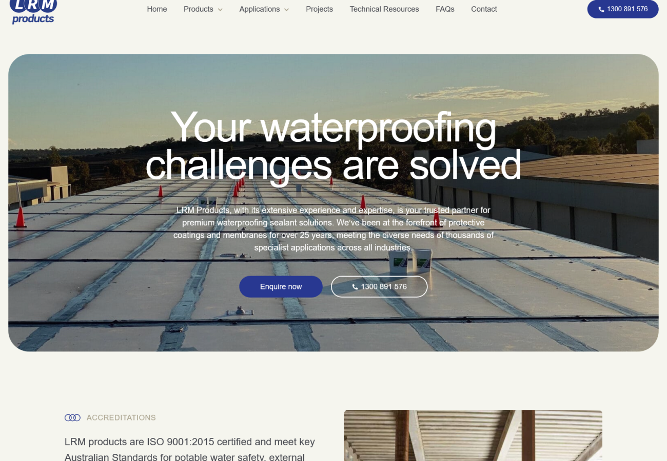 Liquid Rubber Manufacturing home page