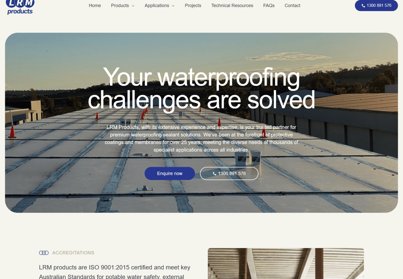 Liquid Rubber Manufacturing home page